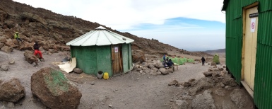 School Hut Camp at 4800m.